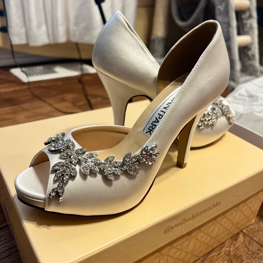 Elegant Park bridal high heels